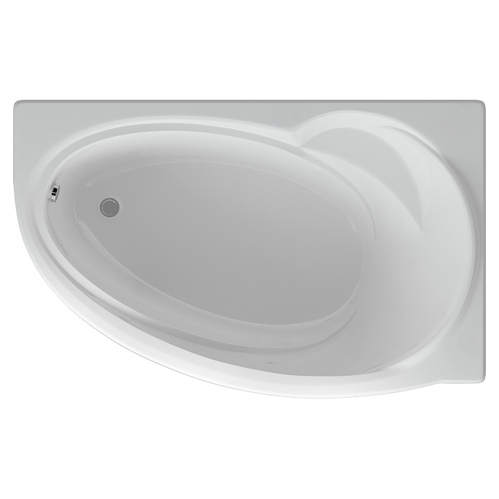 Акриловая ванна Azario Paolina 170х97 правая на каркасе, цвет белый AV0071170+AV0073170K - фото 1