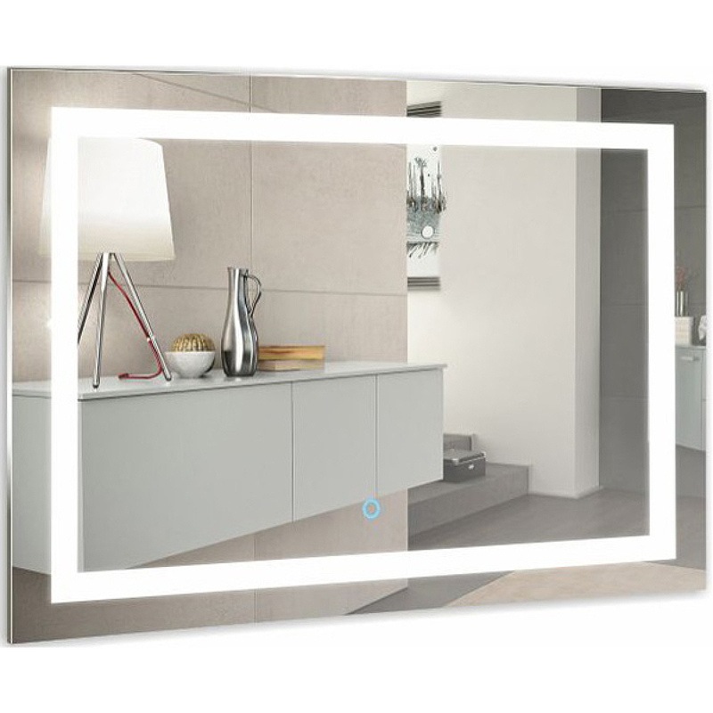 Зеркало для ванной Azario Ливия 100 ФР00001225 зеркало mixline ливия 2 80х60 подсветка сенсор с подогревом 4620001986927