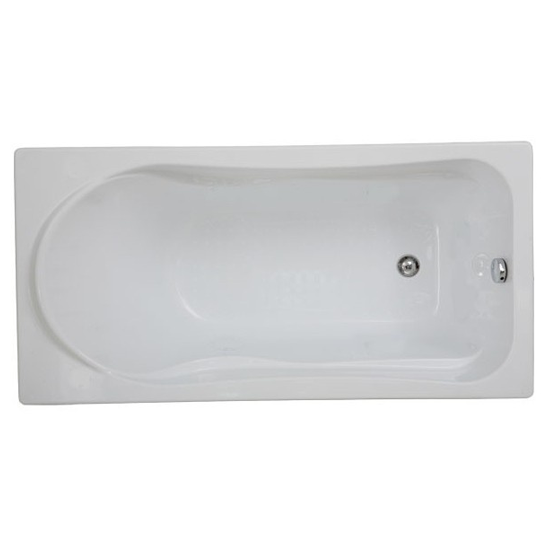 Акриловая ванна Bas Бриз 150х75 без гидромассажа, цвет белый В 00006 - фото 1