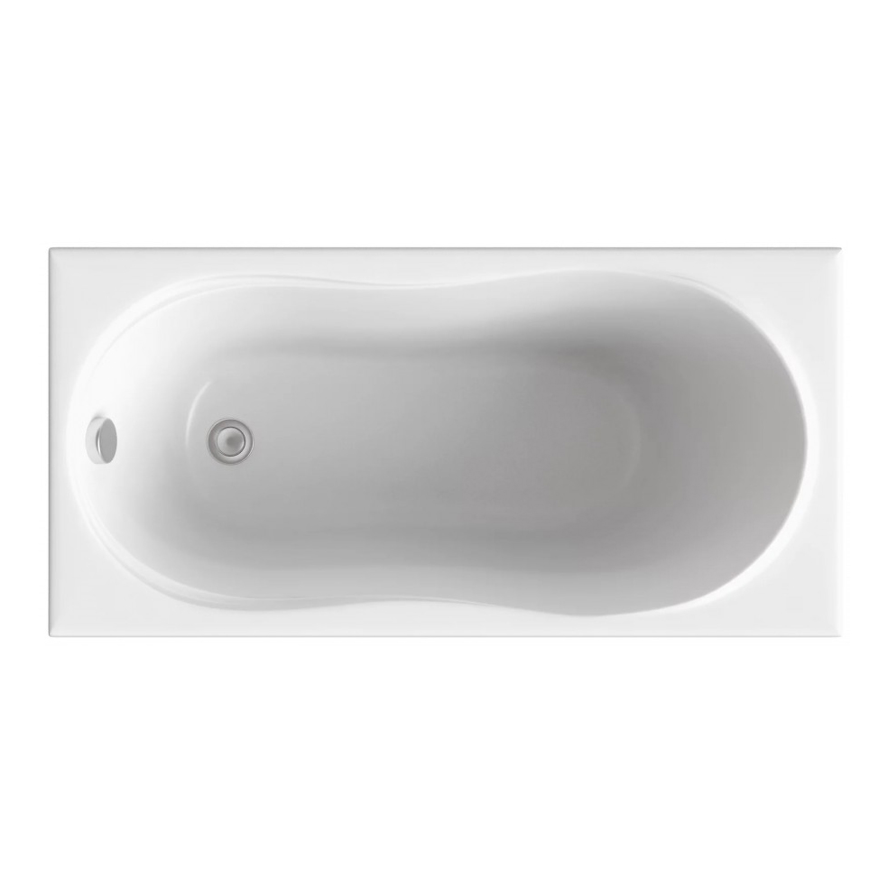 Акриловая ванна Bas Тесса ST. 140x70  без гидромассажа, цвет белый ЗВ00038 - фото 1