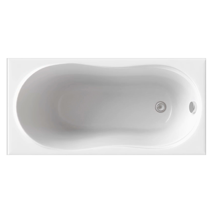 Акриловая ванна Bas Тесса 140x70 без гидромассажа, цвет белый В 00036 - фото 1