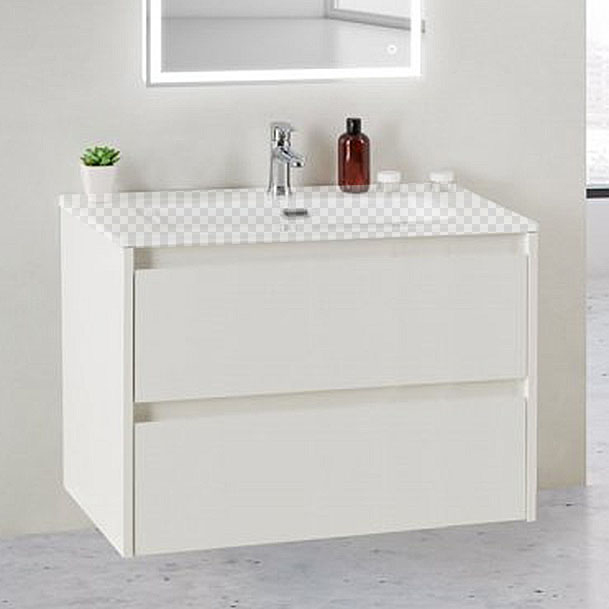 Тумба под раковину BelBagno Kraft 39-700/390-2C-SO-BO Bianco Opaco