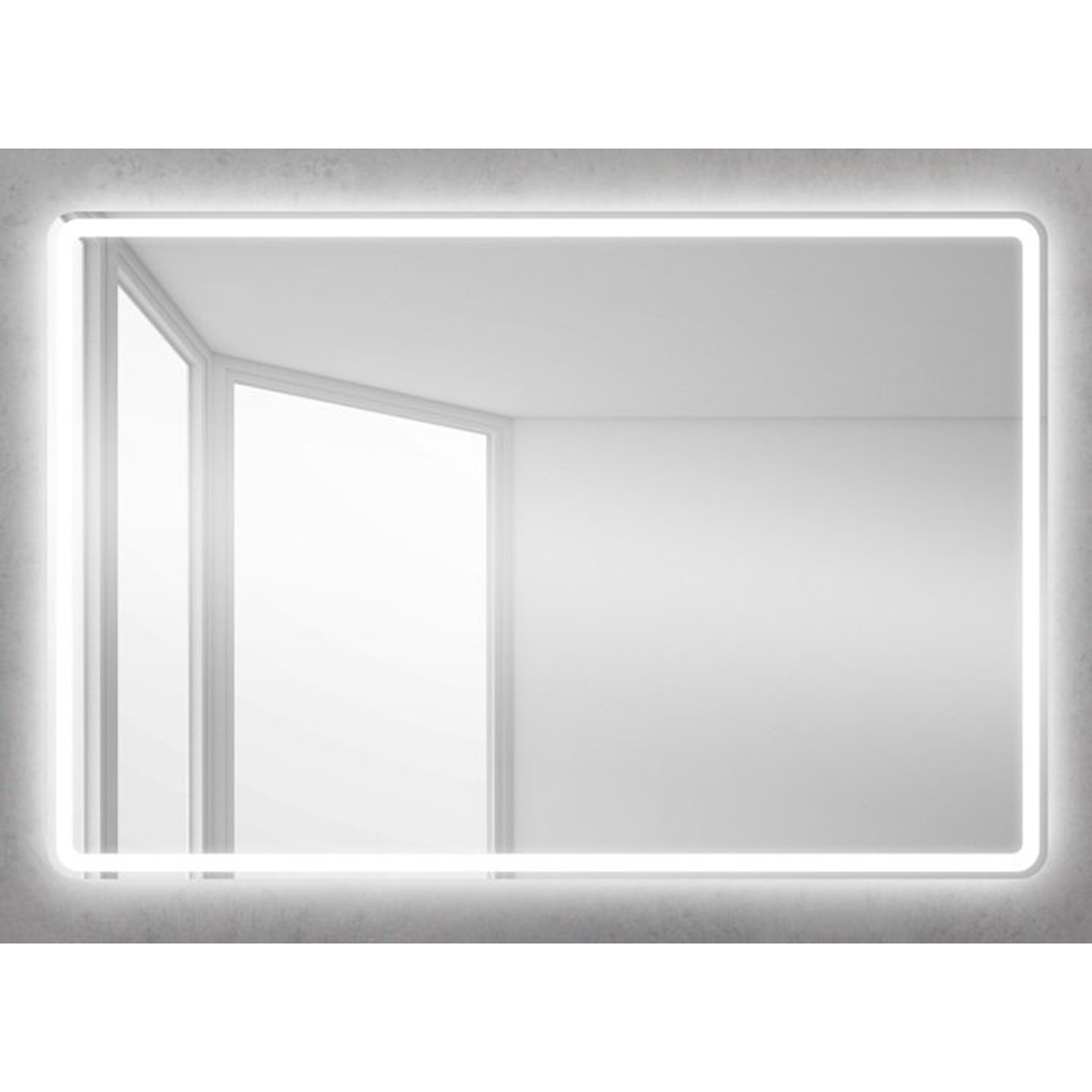 Зеркало Belbagno SPC-MAR-1000-600-LED-TCH-WARM, цвет без цвета (просто зеркальное полотно) - фото 1