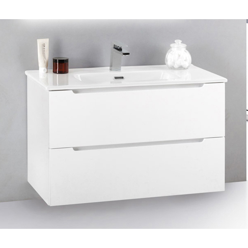 

Тумба с раковиной BelBagno Etna 1200-2C-SO-BL-P Bianco Lucido, Белый