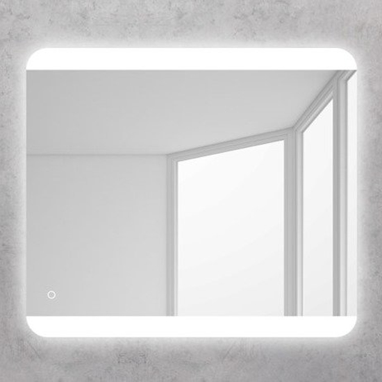 Зеркало BelBagno SPC-CEZ-800-700-LED-BTN, цвет без цвета (просто зеркальное полотно) - фото 1