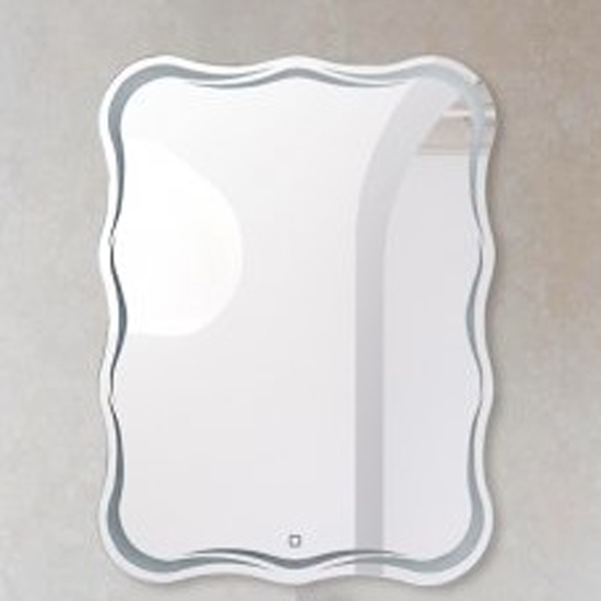 Зеркало BelBagno SPC-OND-600-800-LED-TCH, цвет без цвета (просто зеркальное полотно) - фото 1