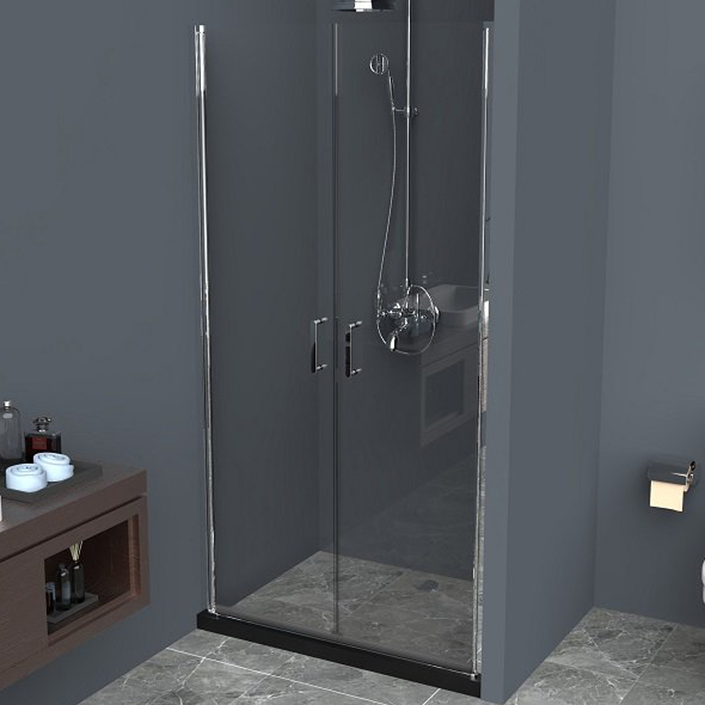 

Душевая дверь Belbagno Uno B-2-110-C-Cr, Прозрачный