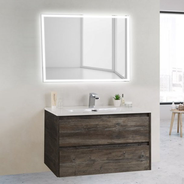 Мебель для ванной BelBagno Kraft 39-800/390-2C-SO-PP Pino Pasadena