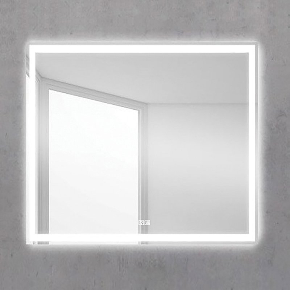 Зеркало для ванной BelBagno SPC-GRT-900-800-LED-TCH-WARM зеркало evoform с полочкой 90 см со встроенным led светильником 6 5 w 90x75 см