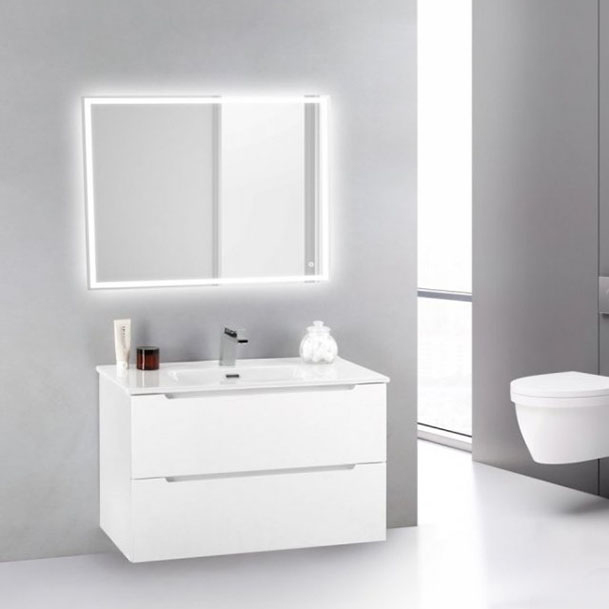 

Мебель для ванной BelBagno Etna 39-800/390-2C-SO-BL-P Bianco Lucido, Белый