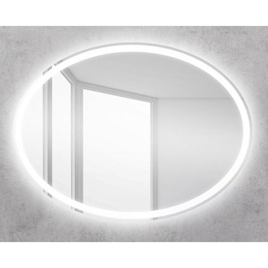 Зеркало для ванной BelBagno SPC-VST-750-900-LED-BTN зеркало glasar овальное настенное в винтажном стиле 30x2x52 см