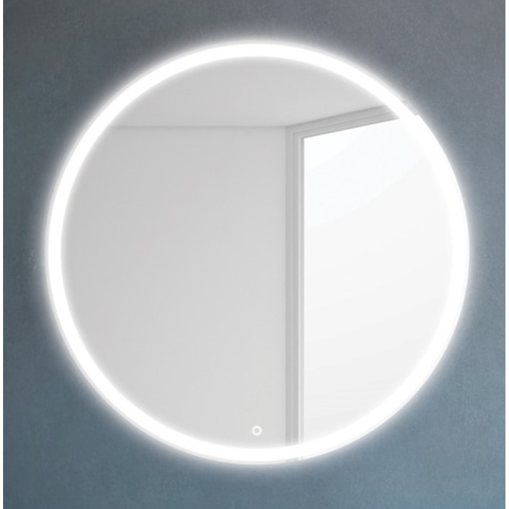 Зеркало для ванной Belbagno SPC-RNG-700-LED-TCH-RAD зеркало evoform с полочкой 40 см со встроенным led светильником 2 w 40x75 см