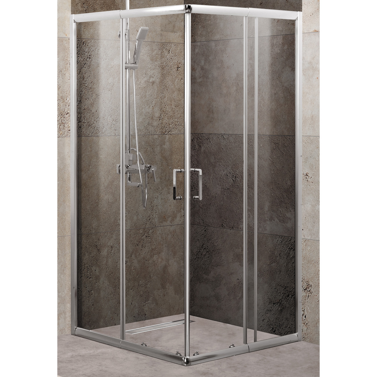 Душевой уголок BelBagno Unique A-2-75/90-C-Cr без поддона душевой уголок belbagno unique ah 2 100 115 75 90 c cr без поддона