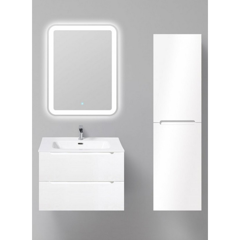 Мебель для ванной BelBagno Etna 800-2C-SO-BL-P Bianco Lucido раковина для ванной комнаты santek анимо 40 wh110490