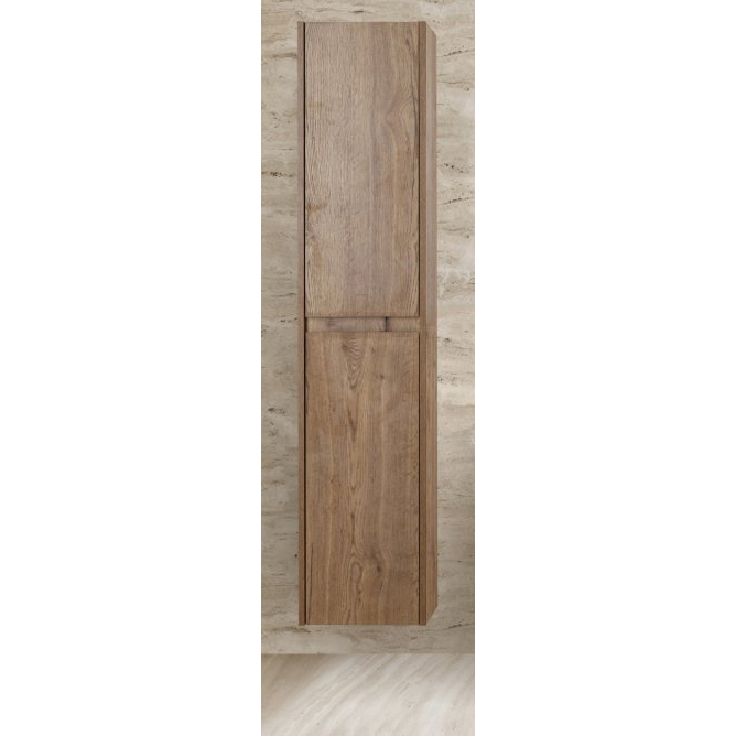 Пенал для ванной BelBagno Kraft 1600-2A-SC-RT-L Rovere Tabacco пенал для ванной belbagno kraft 1600 2a sc rnn l rovere nebrasca nature