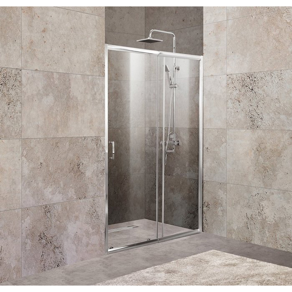 

Душевая дверь BelBagno Unique BF-1-100/115-P-Cr, Матовый