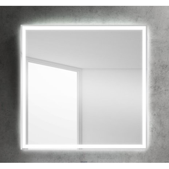 Зеркало BelBagno SPC-GRT-600-600-LED-BTN, цвет без цвета (просто зеркальное полотно) - фото 1