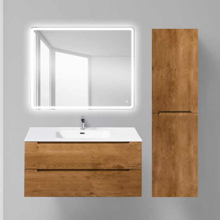Мебель для ванной BelBagno Etna 1000-2C-SO-RN-P Rovere Nature