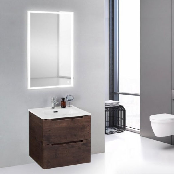 Мебель для ванной BelBagno Etna 39-600/390-2C-SO-RW-P Rovere Moro