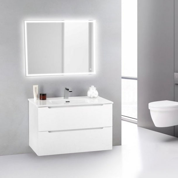 Мебель для ванной BelBagno Etna 39-700/390-2C-SO-BL-P Bianco Lucido мебель для ванной belbagno etna 900 2c so bo p bianco opaco