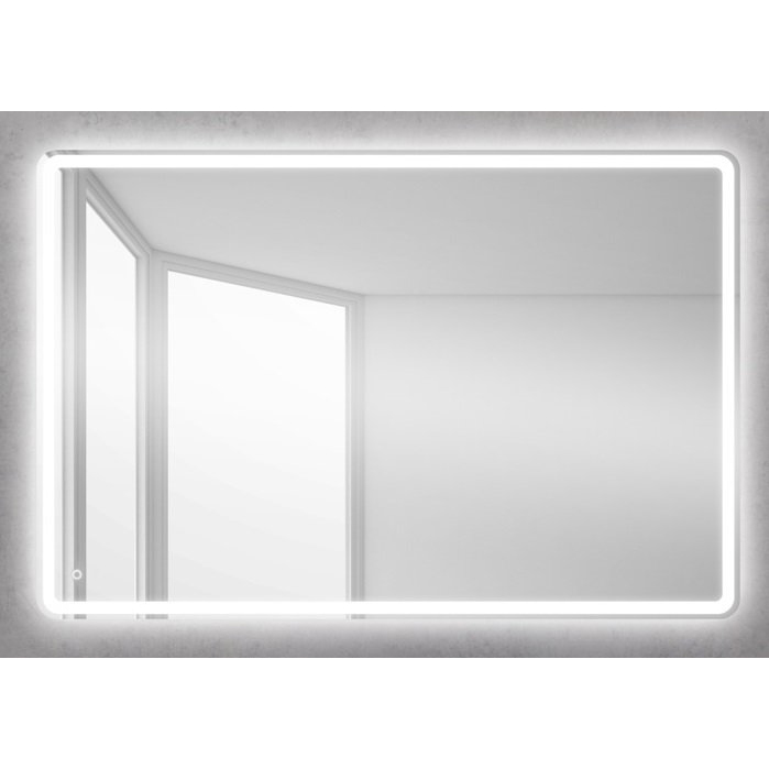 

Зеркало для ванной BelBagno SPC-MAR-1200-800-LED-TCH, Без цвета (просто зеркальное полотно)