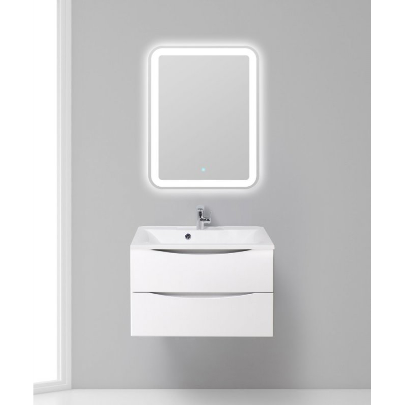 

Мебель для ванной BelBagno Marino 800-2C-SO-BL-P Bianco Lucido, Белый