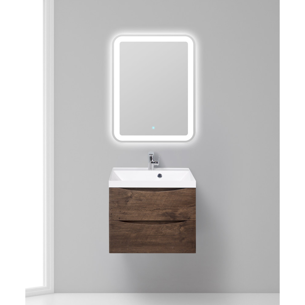 

Мебель для ванной BelBagno Marino 600-2C-SO-RW-P Rovere Moro, Темное дерево