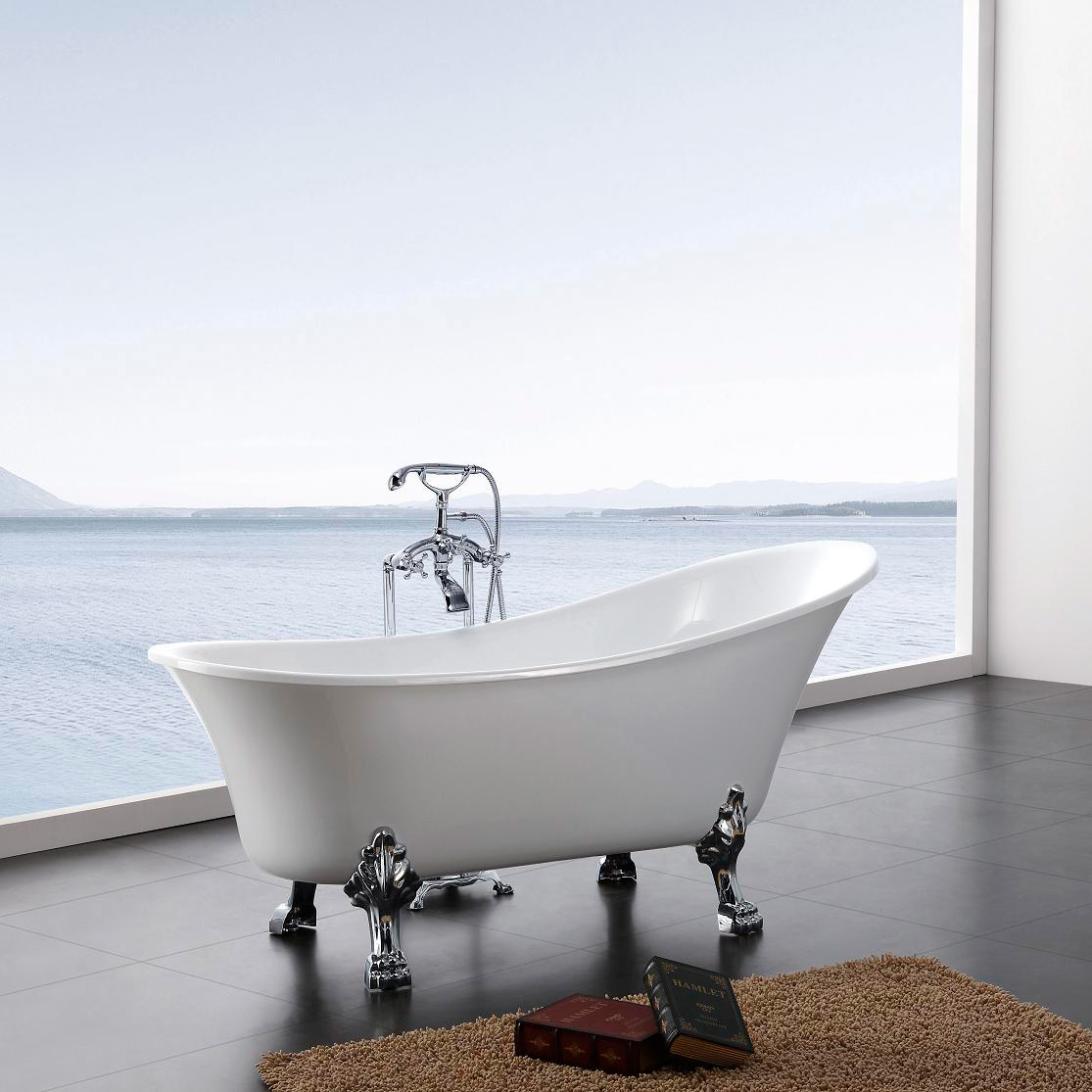 Ванна акриловая отдельностоящая BELBAGNO bb06