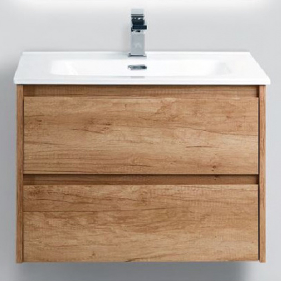 

Тумба с раковиной BelBagno Kraft 800-2C-SO-RNN Rovere Nebrasca Nature, Светлое дерево