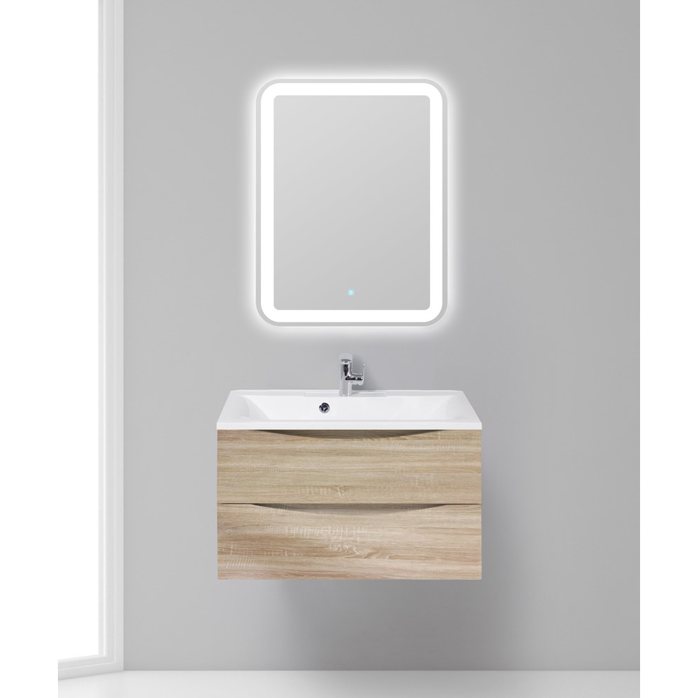 Мебель для ванной BelBagno Marino 800-2C-SO-WO-P Rovere Bianco
