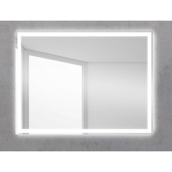 Зеркало для ванной BelBagno SPC-GRT-500-600-LED-BTN зеркало настенное glasar серебристое 22х2х60 см