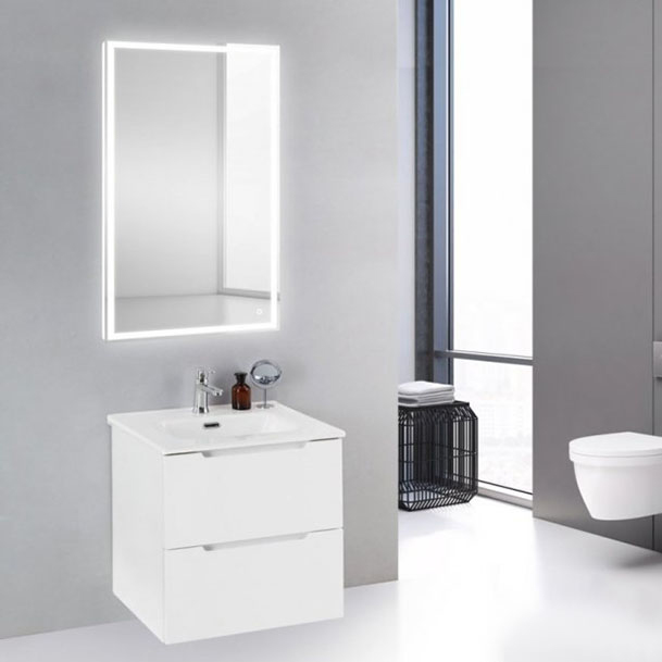 Мебель для ванной BelBagno Etna 39-600/390-2C-SO-BL-P Bianco Lucido мебель для ванной belbagno etna 900 2c so bo p bianco opaco