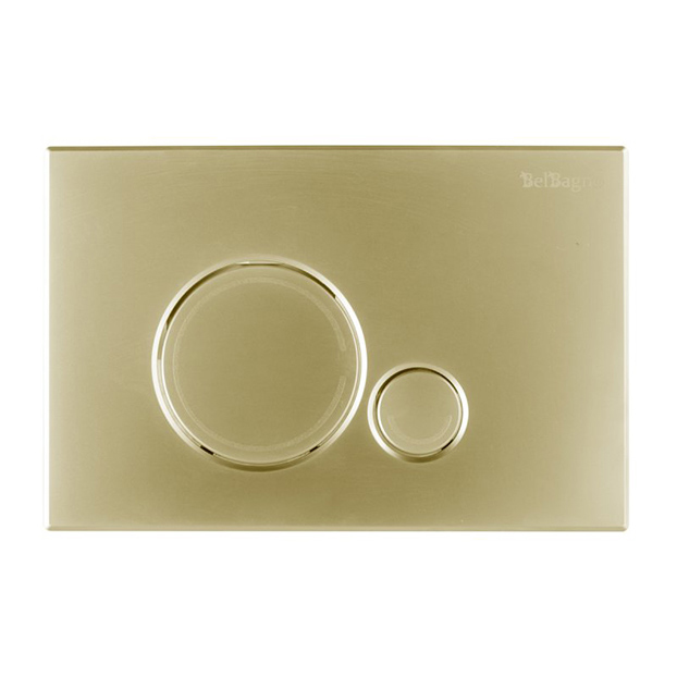 Кнопка для инсталляции BelBagno Sfera BB018-SR-ORO золото - фото 1