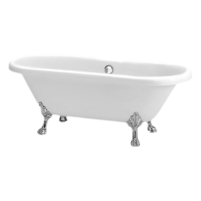 Акриловая ванна BelBagno BB21, цвет белый - фото 1