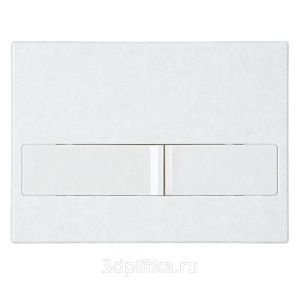 Кнопка для инсталляции Berges Novum 040014 Soft Touch, белая, цвет белый - фото 1
