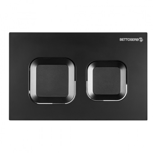 Кнопка для инсталляции Bettoserb Smart 40006471, цвет черный - фото 1