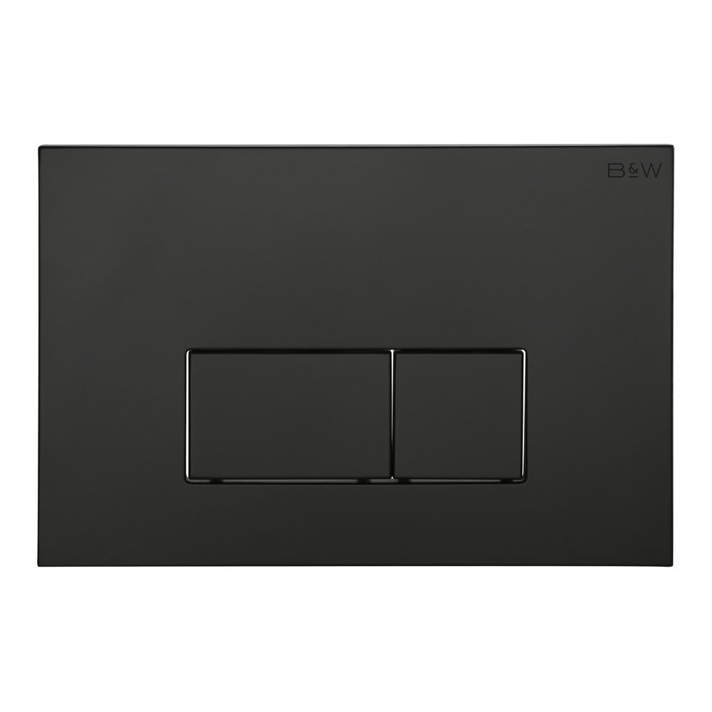 Кнопка для инсталляции Black&White Universe WPI-09542, цвет черный - фото 1