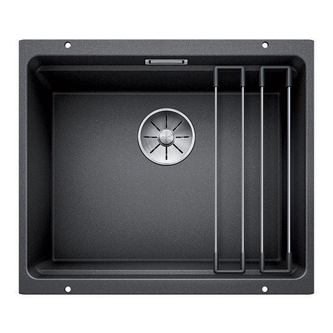 Кухонная мойка Blanco Etagon 500-U черная кухонная мойка granfest standart gf s680l черная