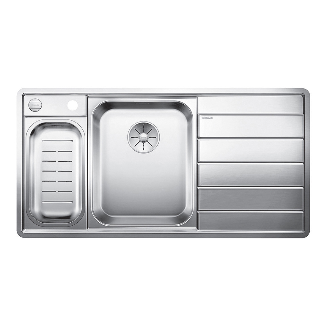 Кухонная мойка Blanco Axis III 6S IF левая зеркальная полировка гидроаккумулятор горизонтальный axis wao 100