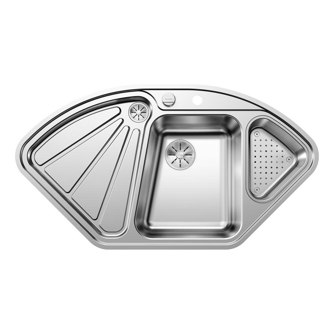 Кухонная мойка Blanco Delta-IF полированная сталь кухонная мойка paulmark berman pm517851 bs брашированная нерж сталь