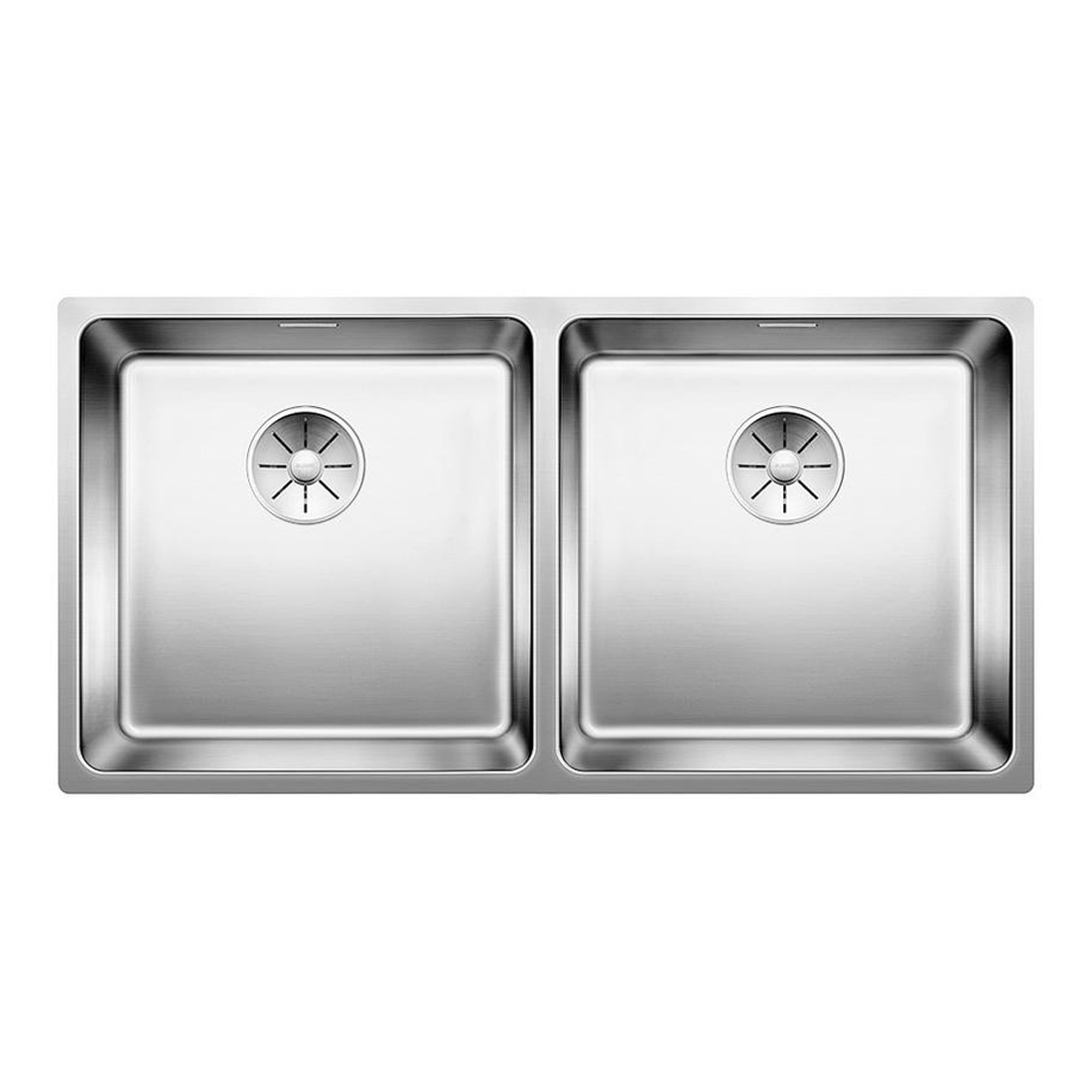 Кухонная мойка Blanco Andano 400/400-U полированная сталь кухонная мойка franke 101 0689 948 нержавеющая сталь