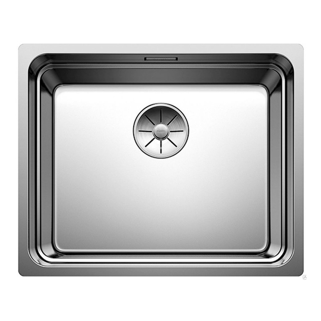 Кухонная мойка Blanco Etagon 500-U полированная сталь кухонная мойка paulmark platte pm807844 bs брашированная нерж сталь