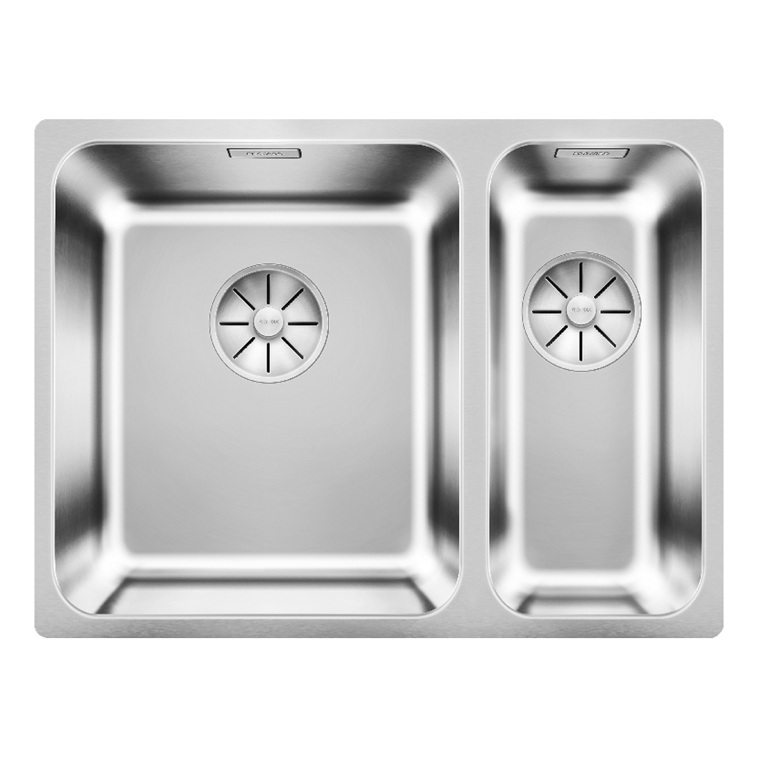 Кухонная мойка Blanco Solis 340/180-U левая полированная сталь кухонная мойка reginox queen r60 lux kgokg сталь