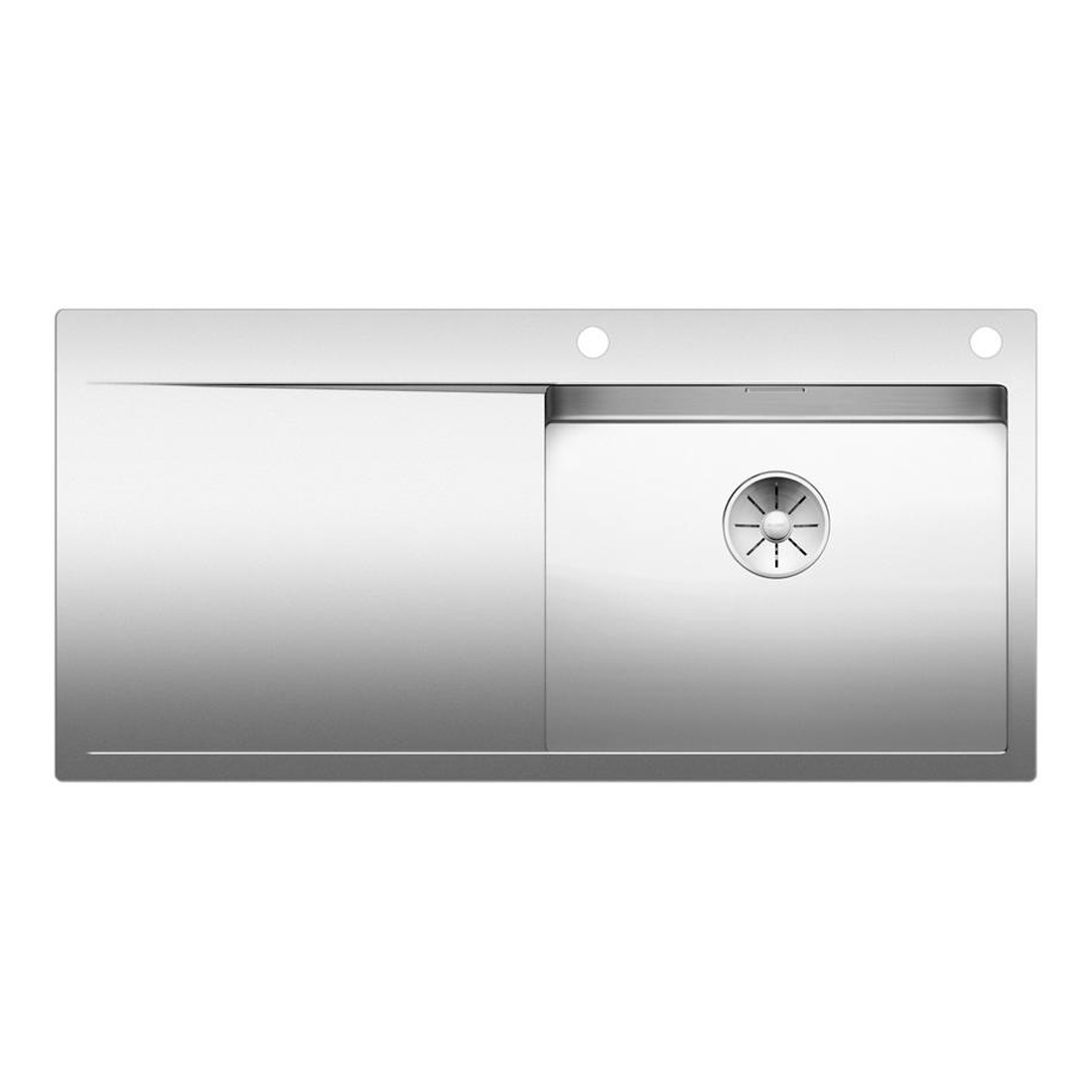 Кухонная мойка Blanco Flow XL 6S-IF полированная сталь набор аксессуаров inda indissima barra 400cns51n09mhw calacatta сталь