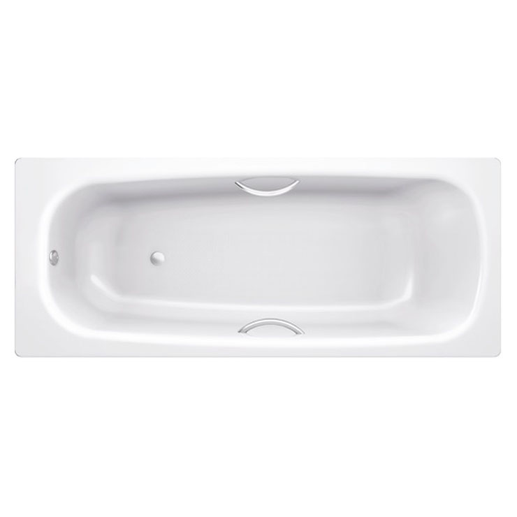 Стальная ванна BLB Universal 170х75. ванна стальная blb universal hg 170х75 см 3 5 мм с отверстиями для ручек с шумоизоляцией b75hth001
