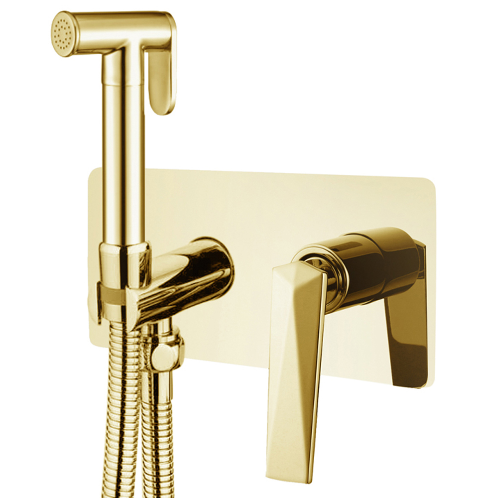 Гигиенический душ Boheme Venturo 387, цвет золото - фото 1