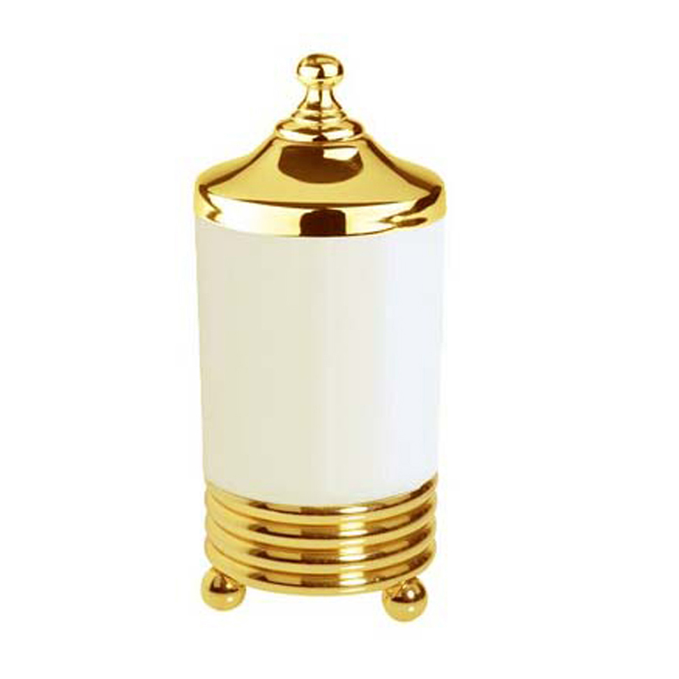 Стакан для ватных дисков Boheme Hermitage 10364 золото стакан boheme royalcristal 10924 g золото