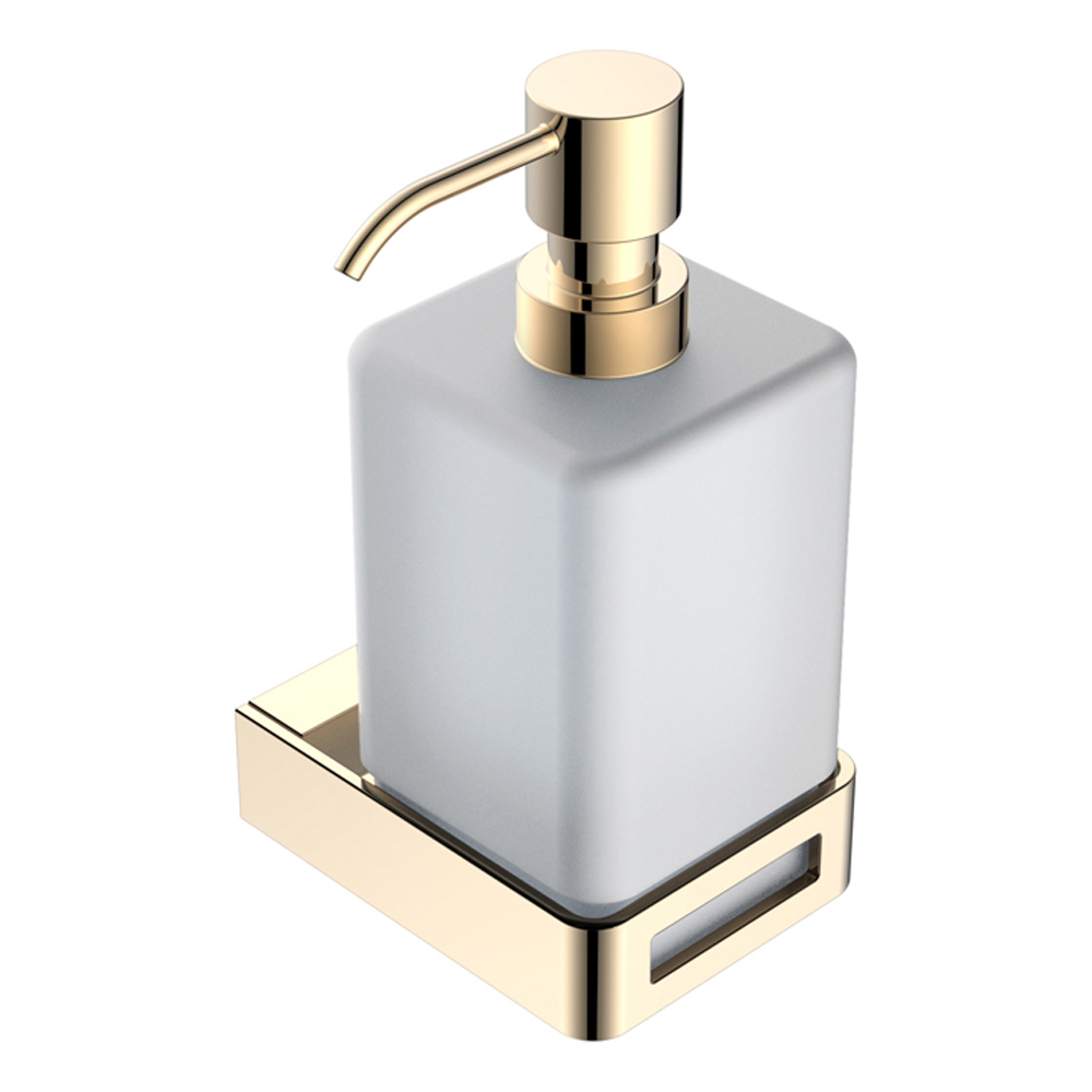 Дозатор для жидкого мыла Boheme Q 10957-G золото доляна дозатор для жидкого мыла розовое золото
