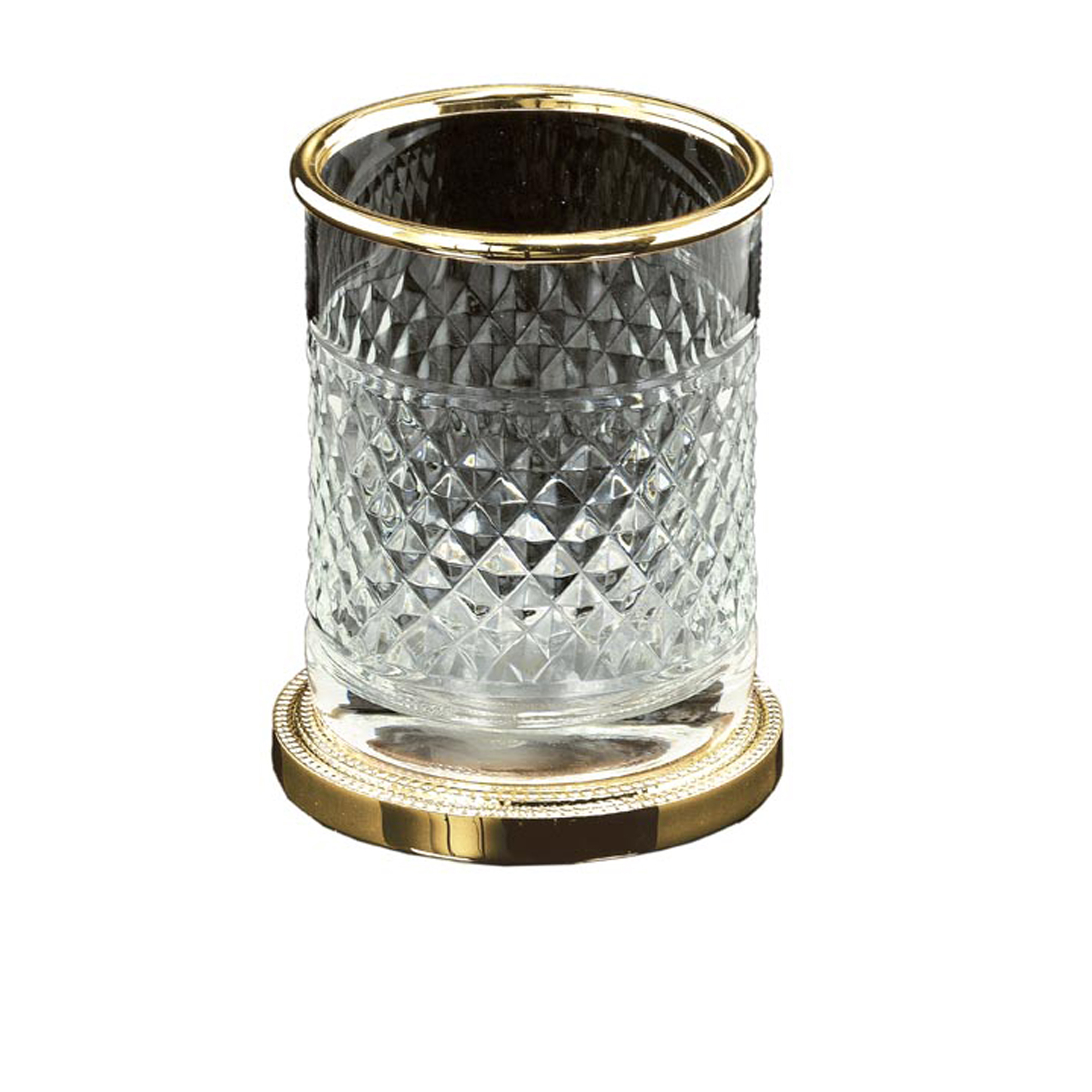 Стакан Boheme Murano Cristal 10218 золото стакан для ванной milacio ultra квадратный золото mcu 951 gd