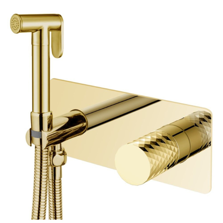 Гигиенический душ Boheme Stick 127-GG смеситель для ванны boheme stick 123 crcr